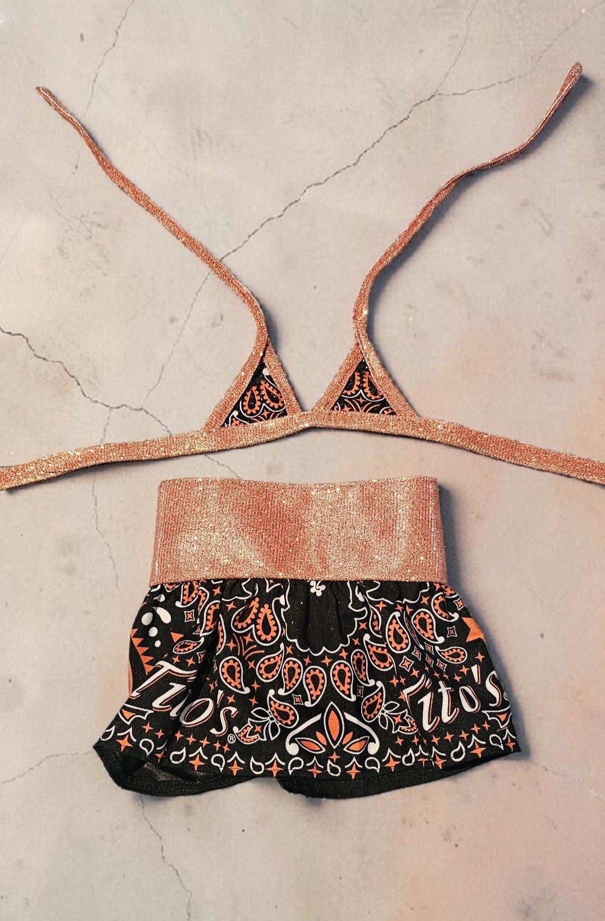 Tito's pet bathing suit, custom pet bathing suit, dog swimsuit