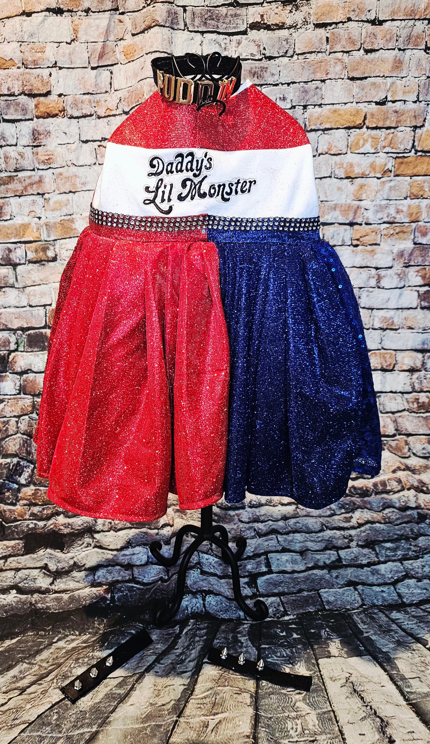 Harley Quinn pet costume, Harley Quinn dog costume