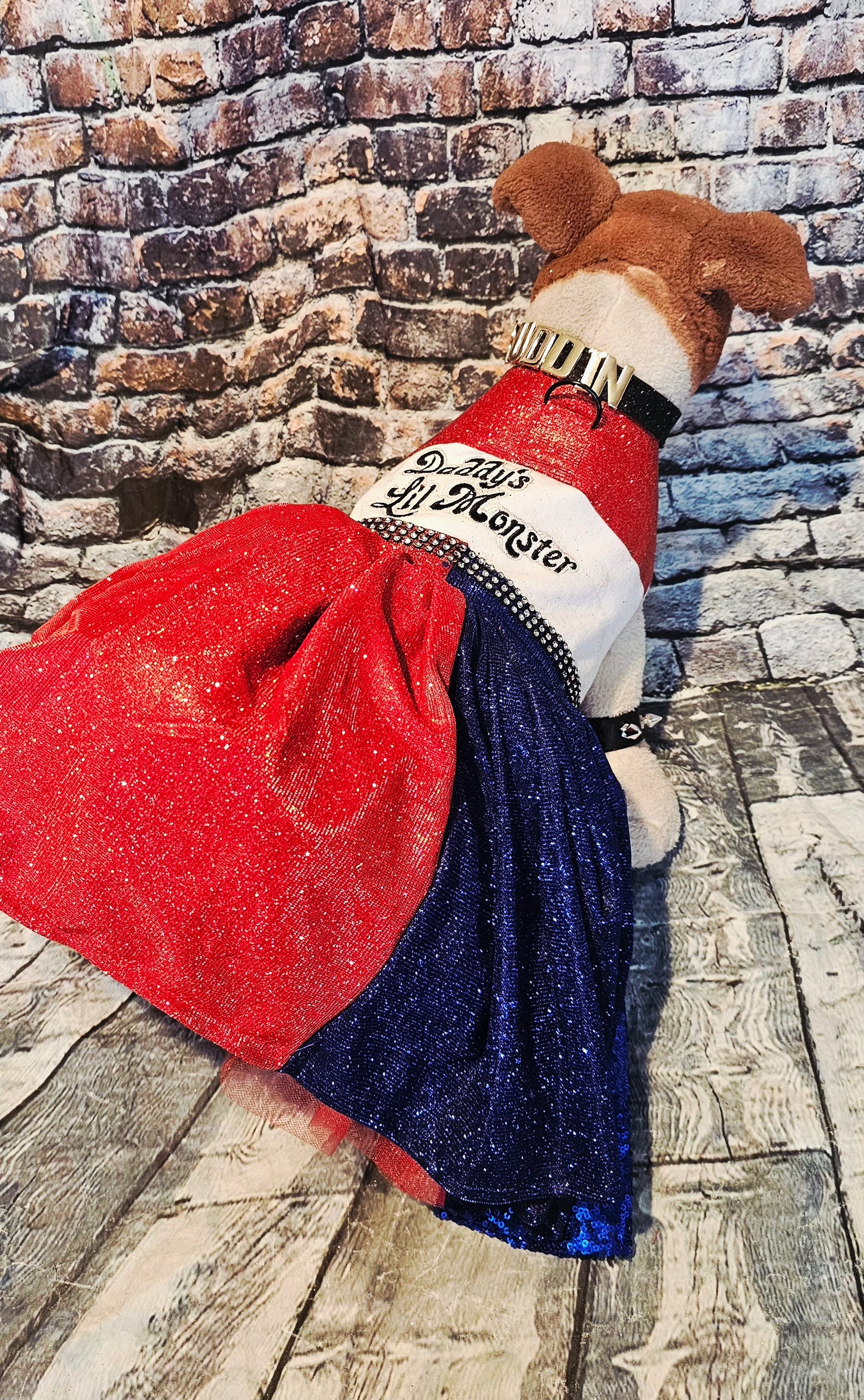Harley Quinn pet costume, Harley Quinn dog costume