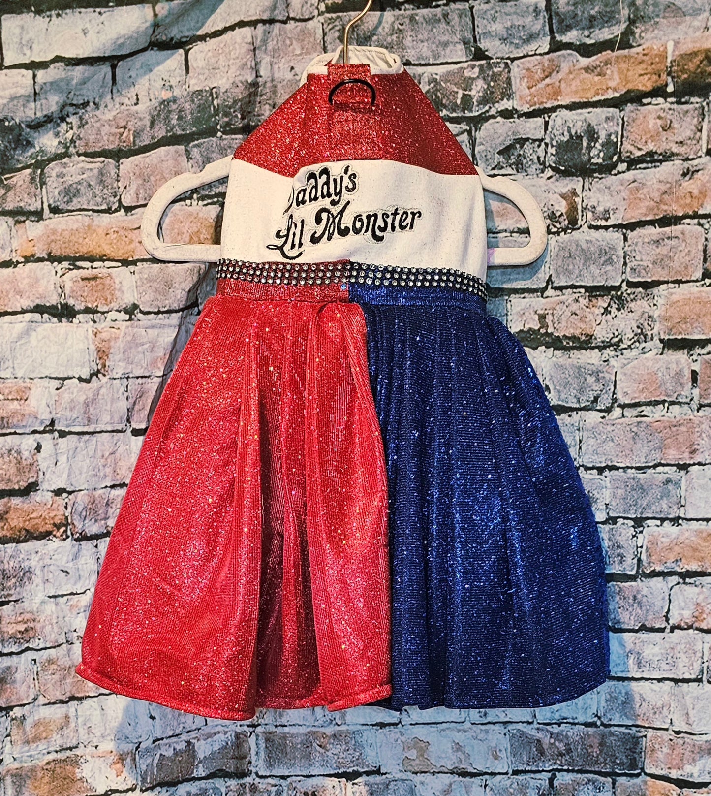 Harley Quinn pet costume, Harley Quinn dog costume