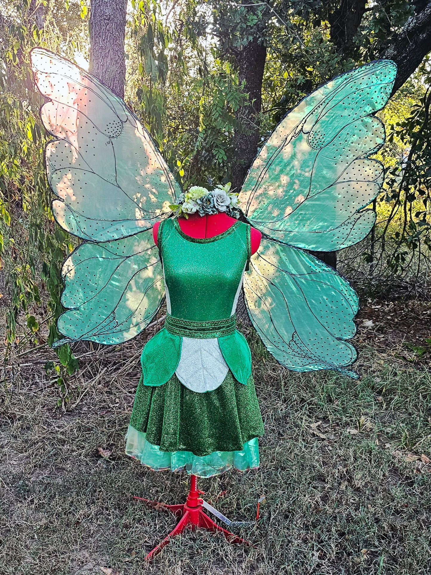 Fairy costume for adults, Glitter fairy costume