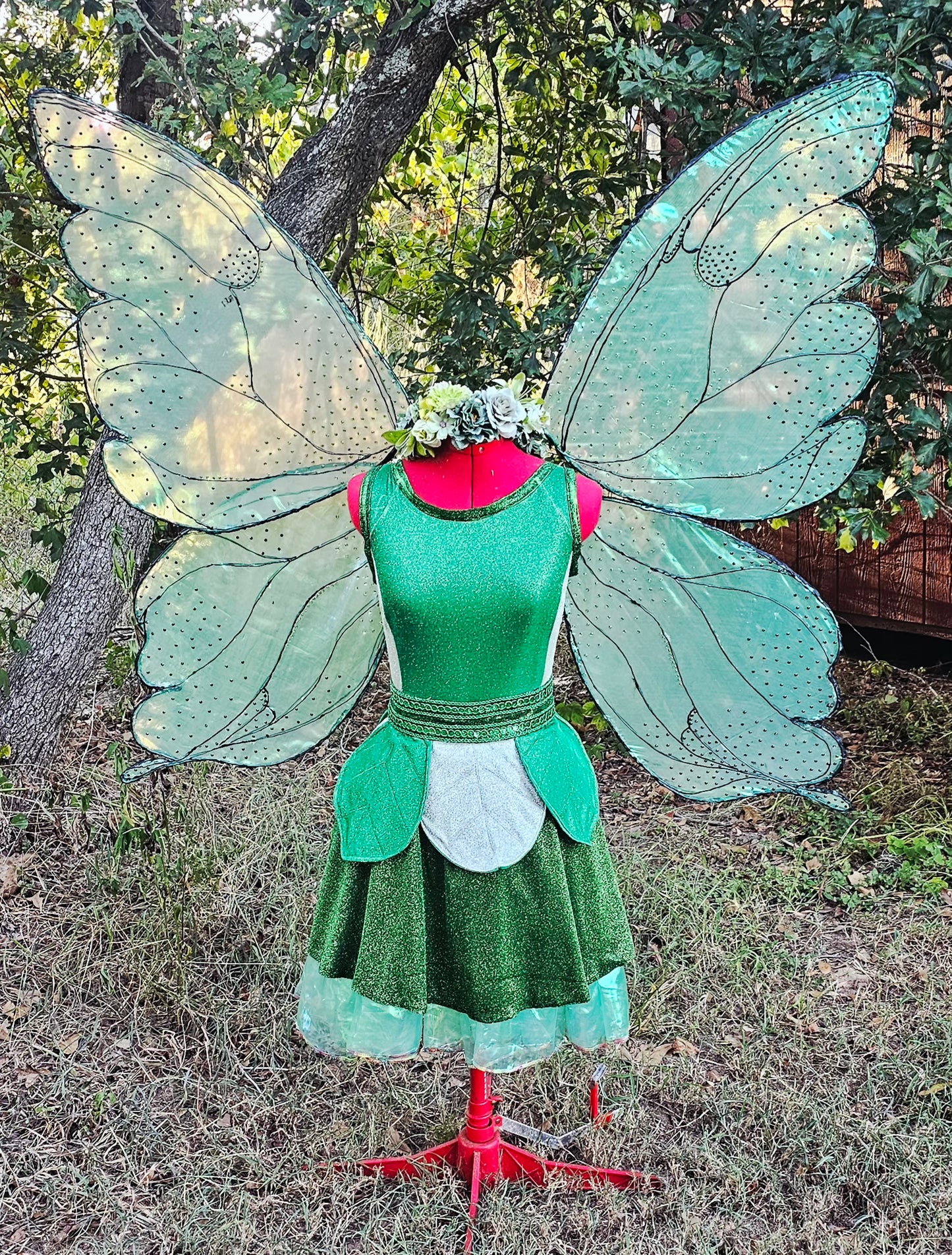 Fairy costume for adults, Glitter fairy costume