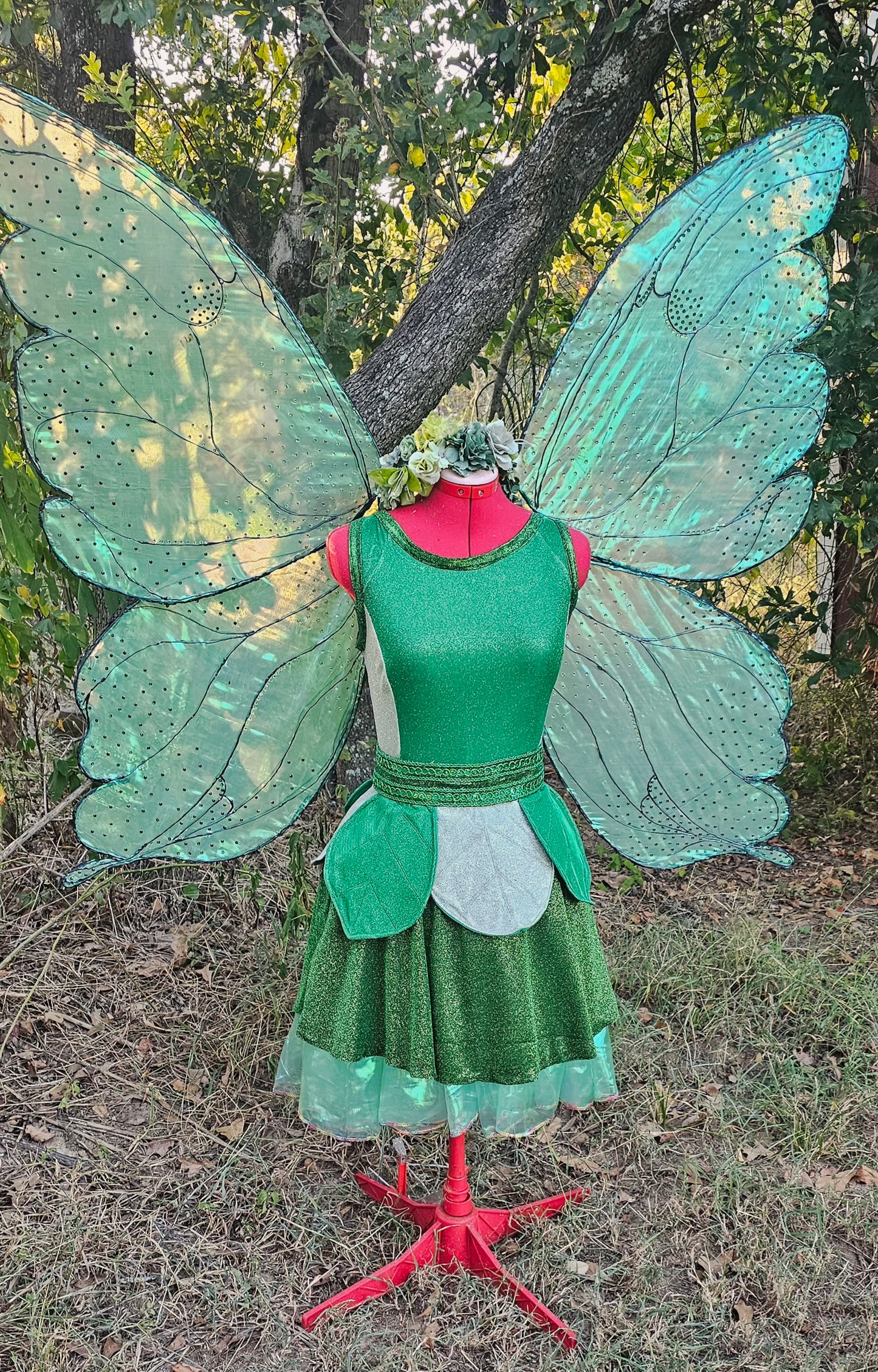 Fairy costume for adults, Glitter fairy costume