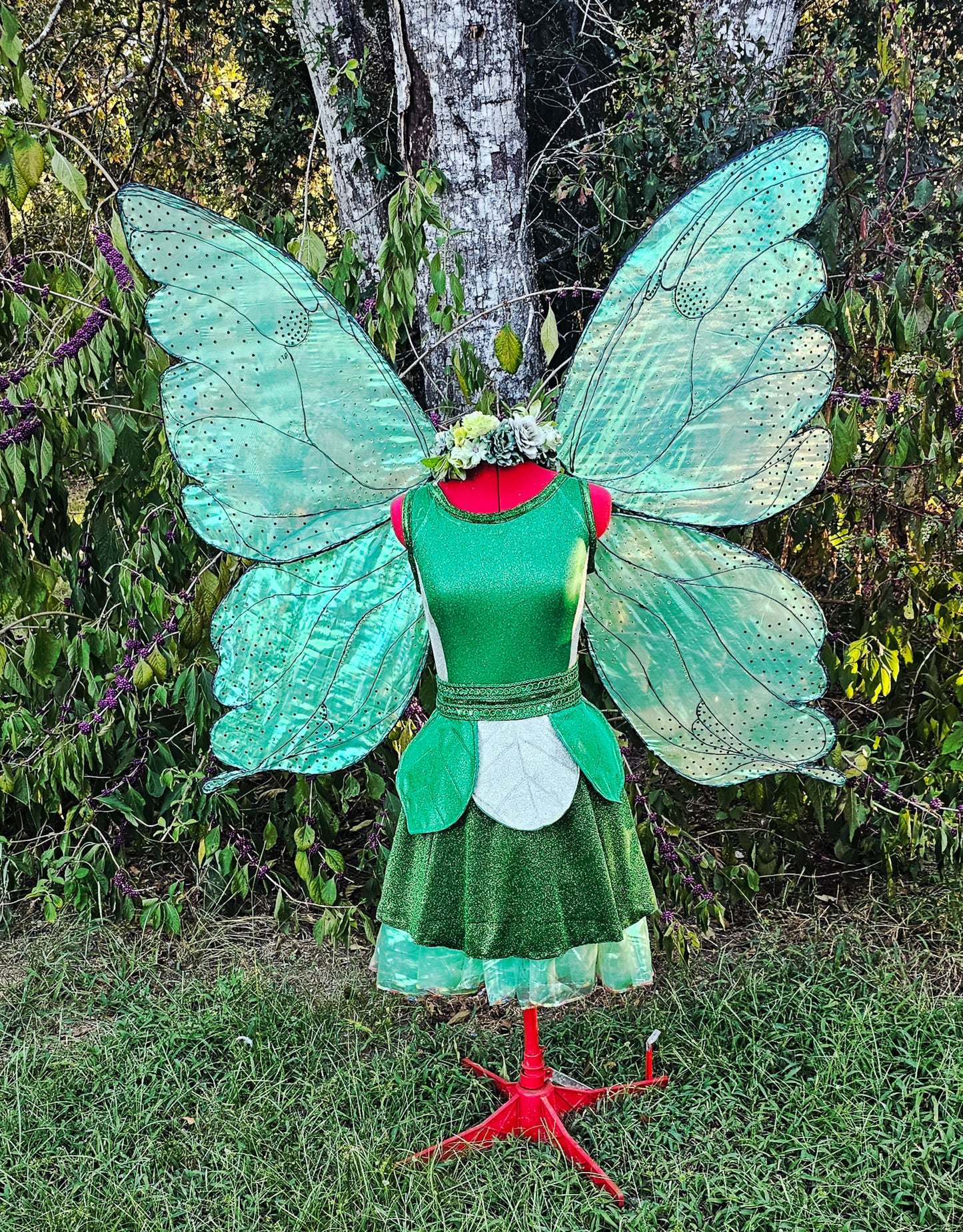 Fairy costume for adults, Glitter fairy costume