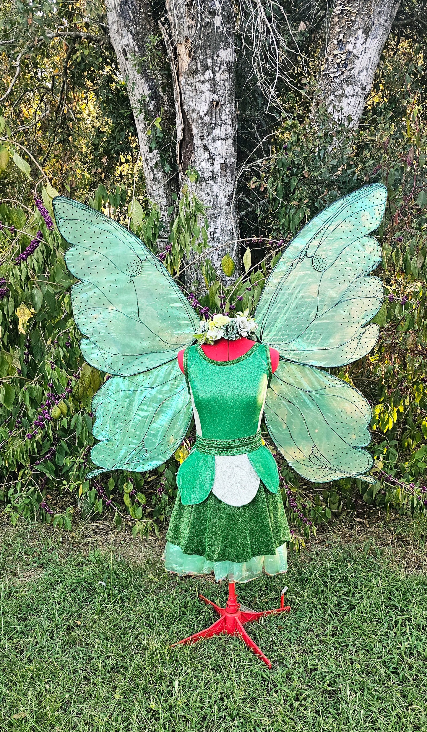 Fairy costume for adults, Glitter fairy costume