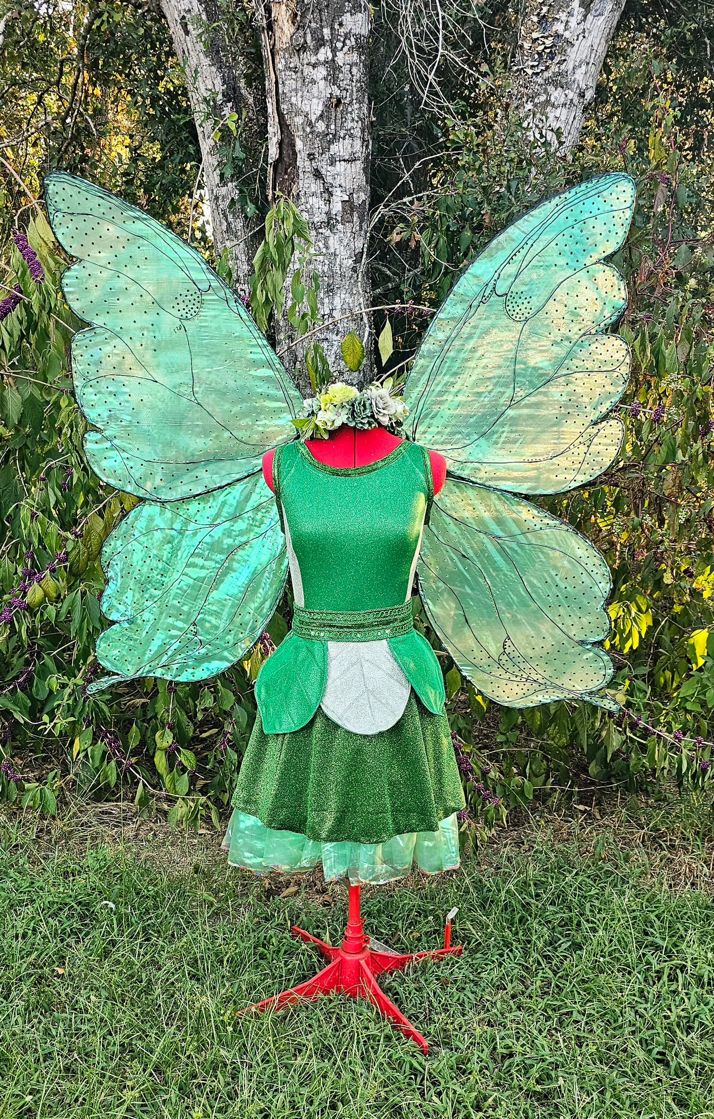 Fairy costume for adults, Glitter fairy costume