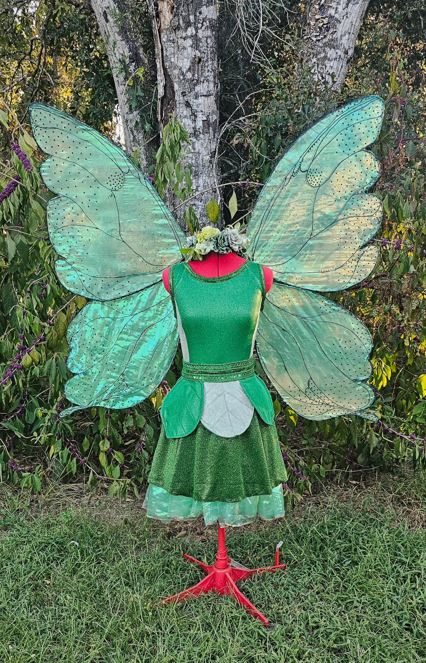 Fairy costume for adults, Glitter fairy costume