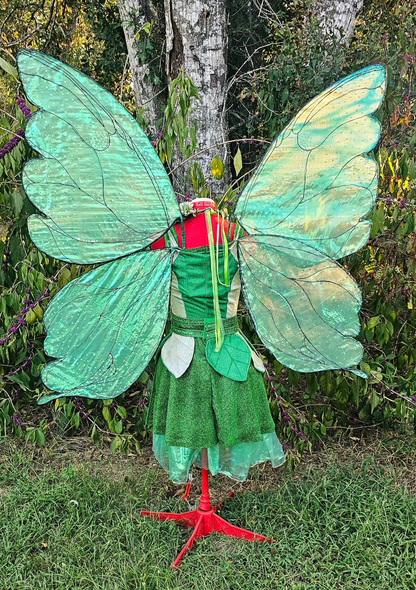 Fairy costume for adults, Glitter fairy costume