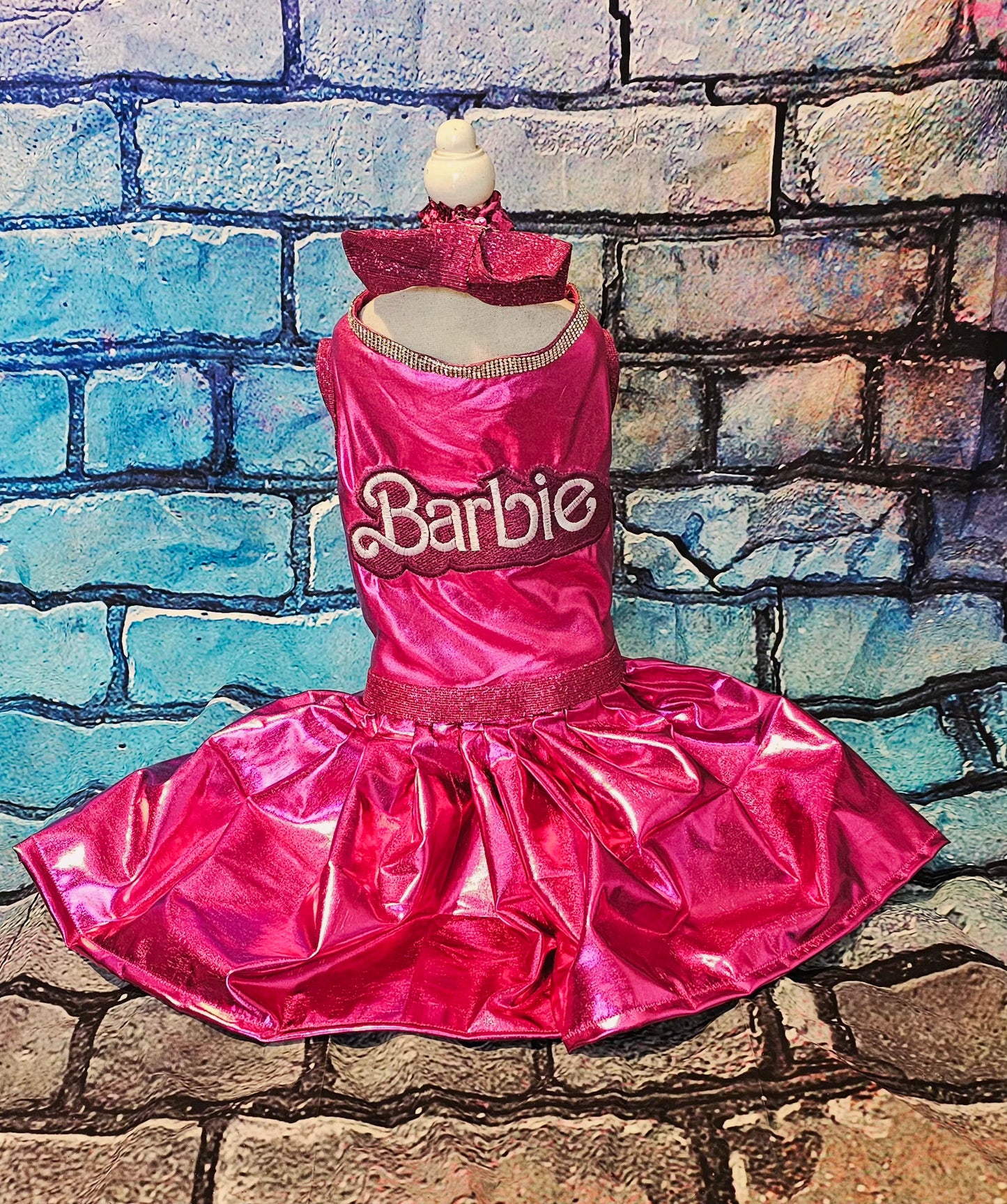 Barbie Pet Dress, Barbie dog dress, Barbie pet costume