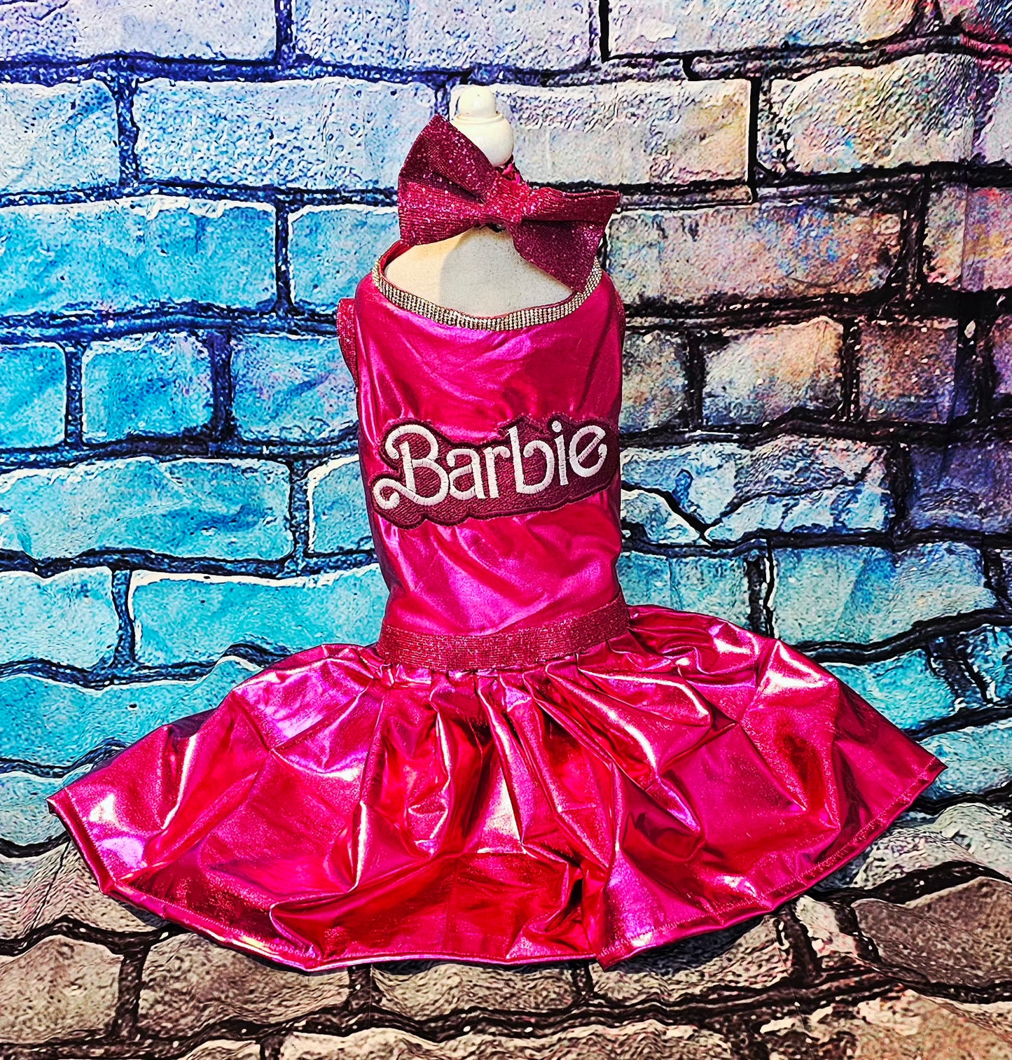Barbie Pet Dress, Barbie dog dress, Barbie pet costume