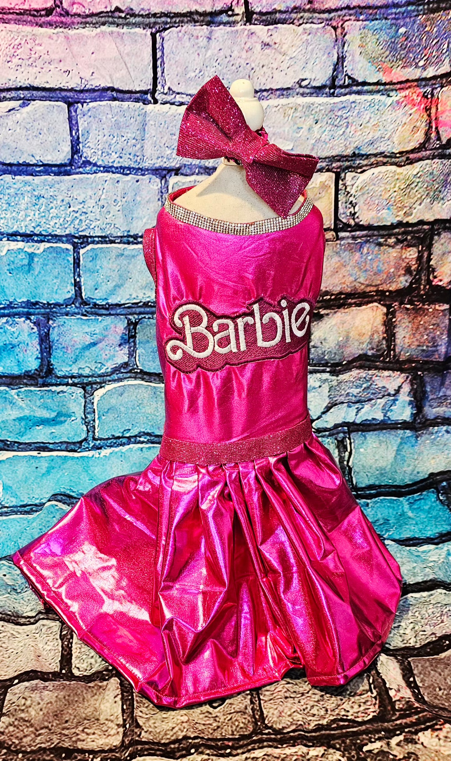 Barbie Pet Dress, Barbie dog dress, Barbie pet costume