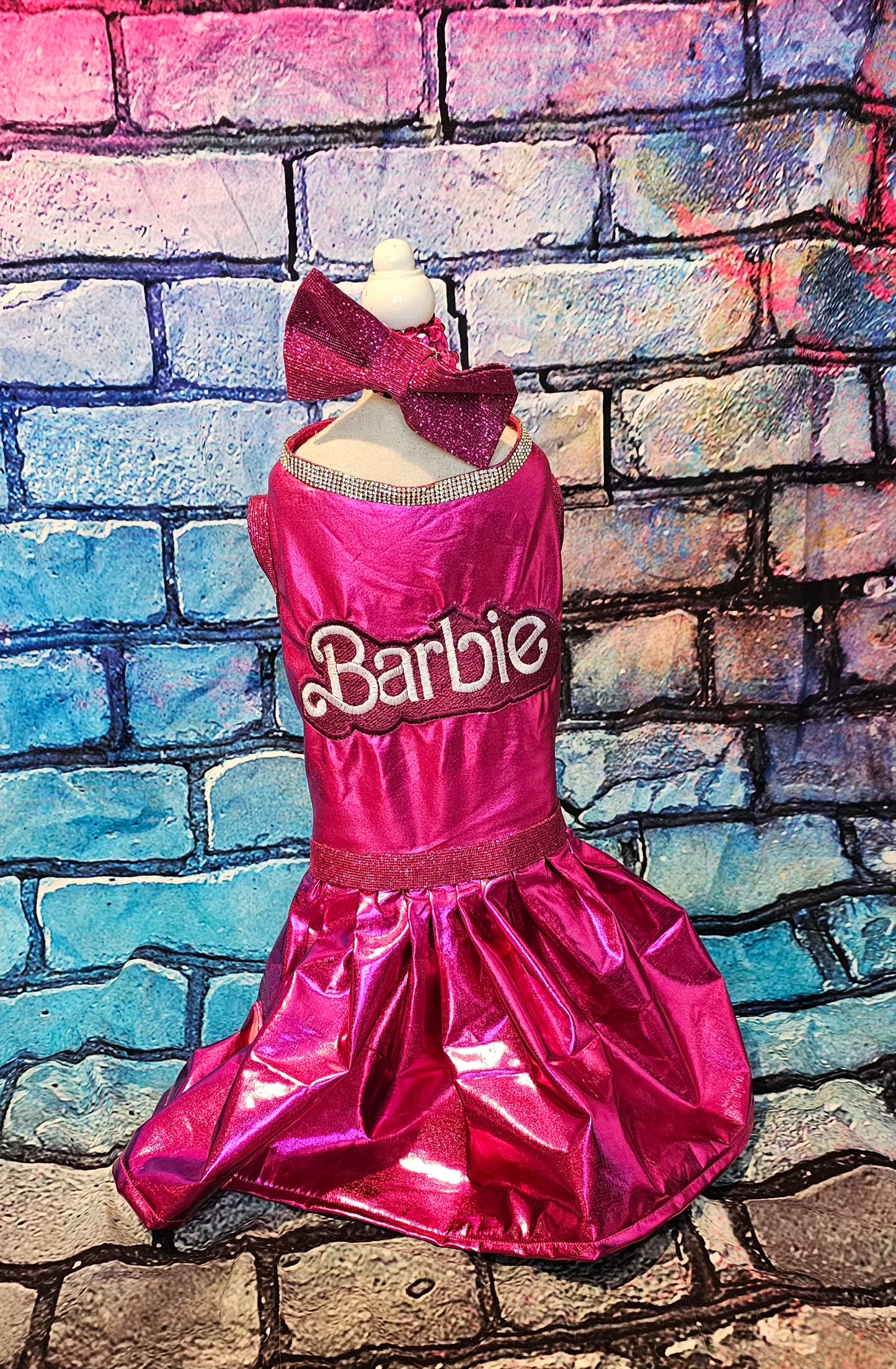 Barbie Pet Dress, Barbie dog dress, Barbie pet costume