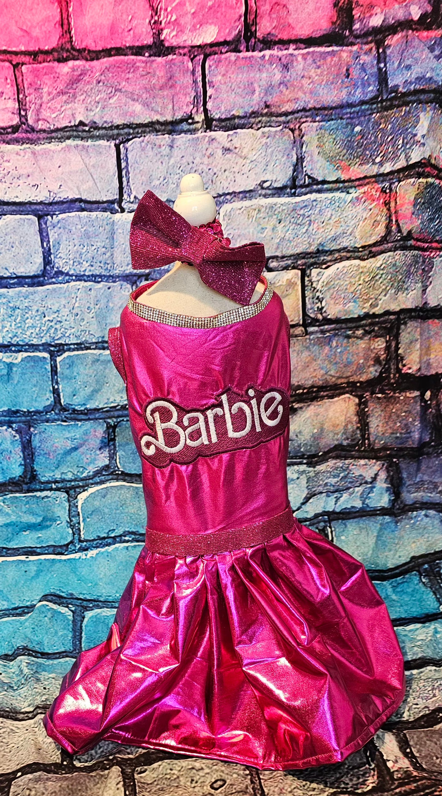 Barbie Pet Dress, Barbie dog dress, Barbie pet costume
