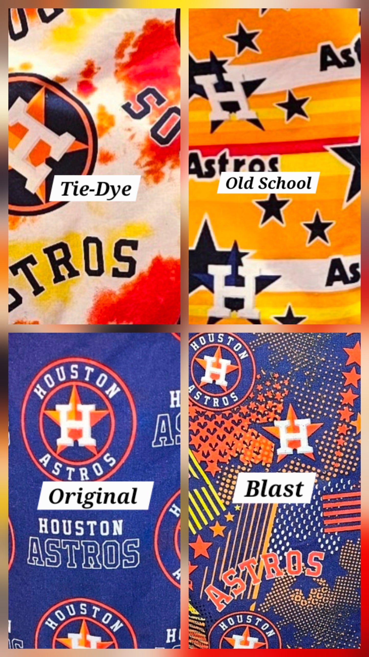 Houston Astros glitter pet dress, Houston Astros sequin pet dress