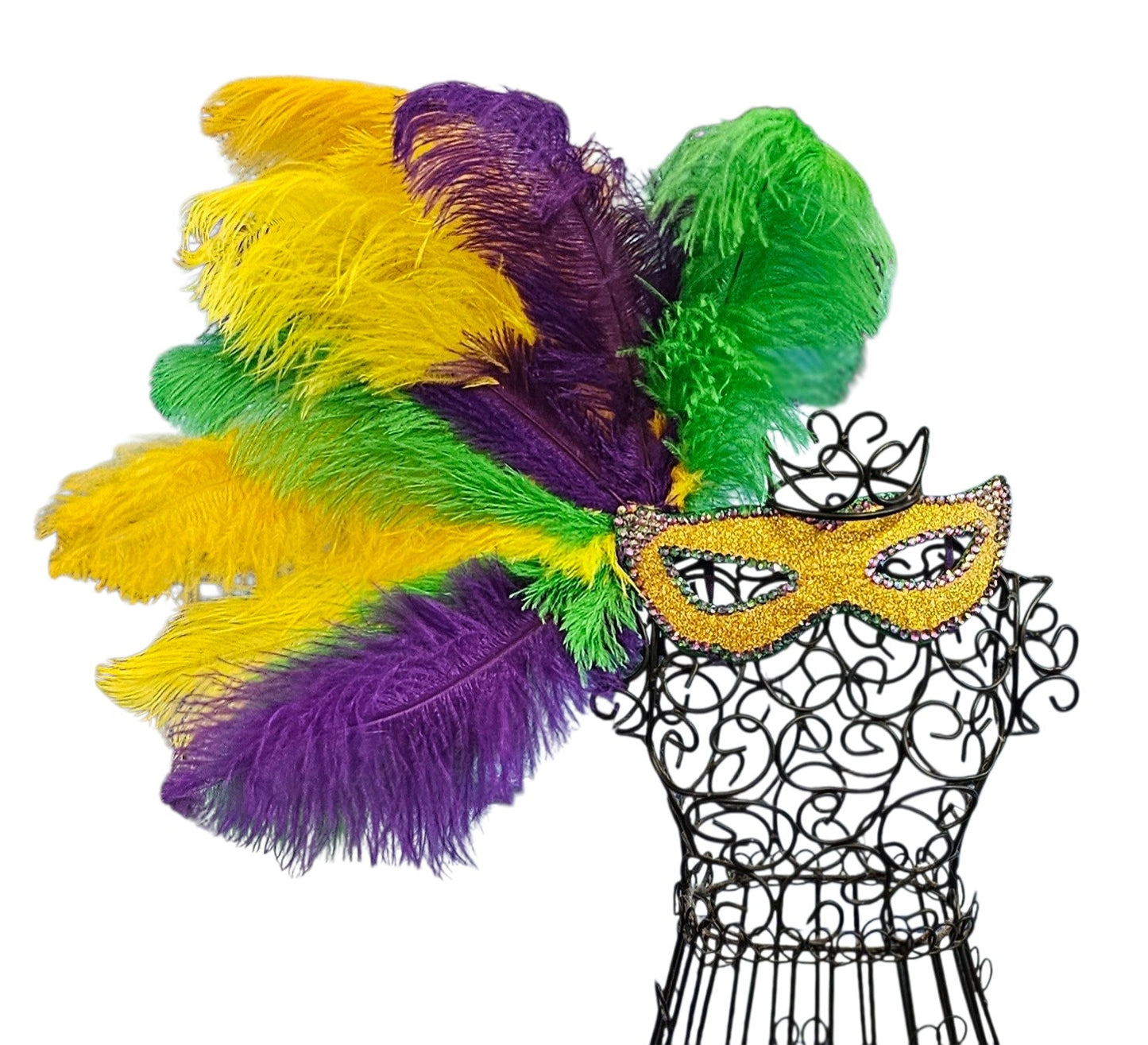 Mardi Gras Pet Masks, Mardi Gras Dog Mask, Fat Tuesday pet, feather pet mask