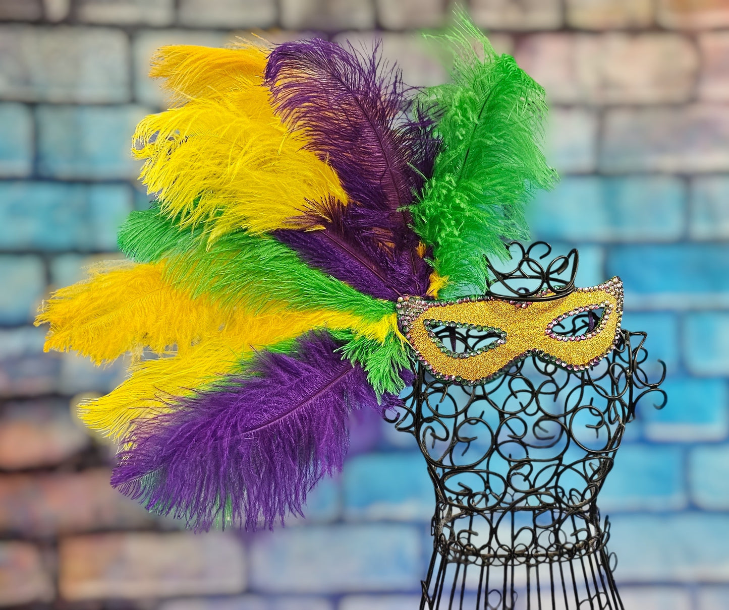 Mardi Gras Pet Masks, Mardi Gras Dog Mask, Fat Tuesday pet, feather pet mask