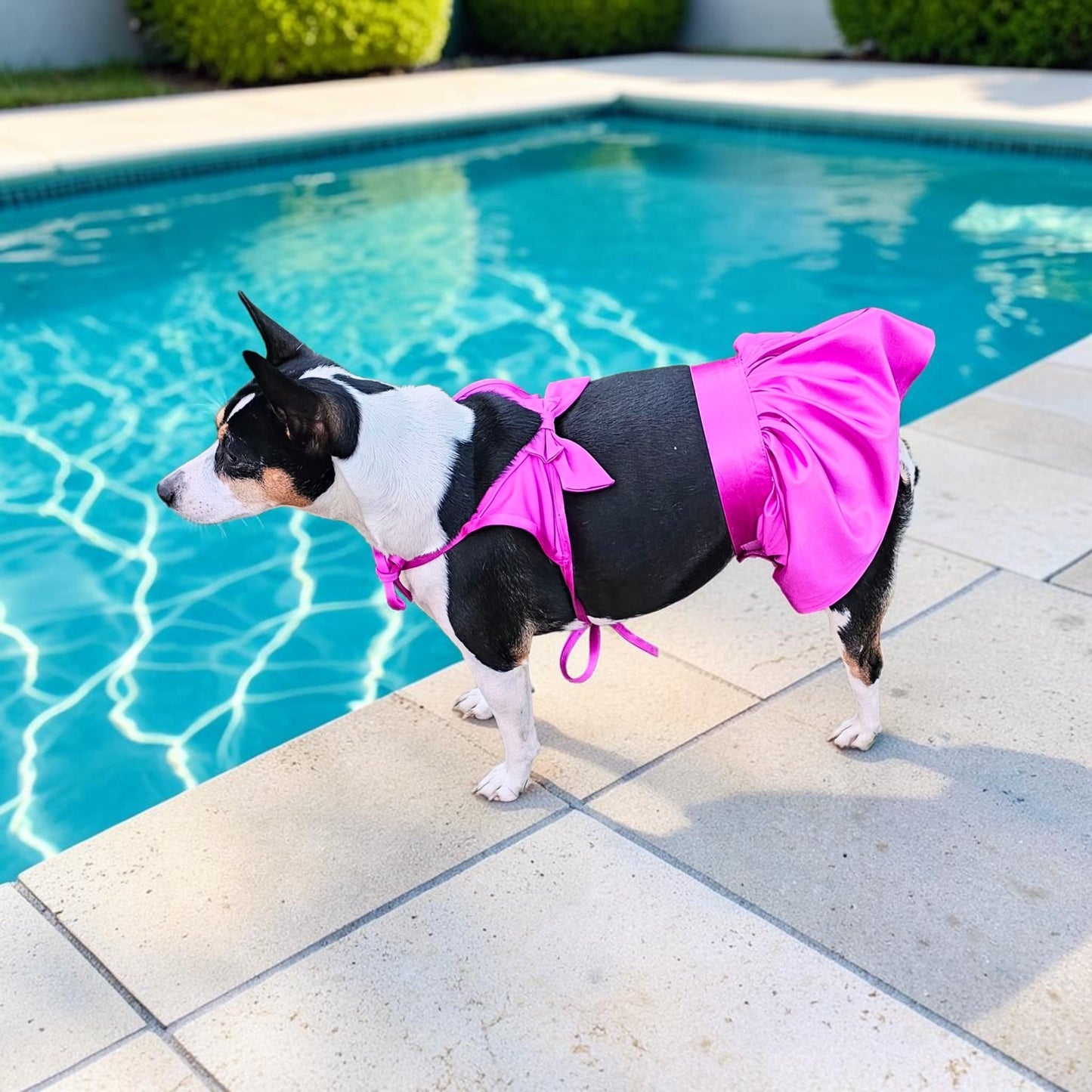 Swimsuit for pets, pet bathing suits, 2-piece pet bathing suit with skirt
