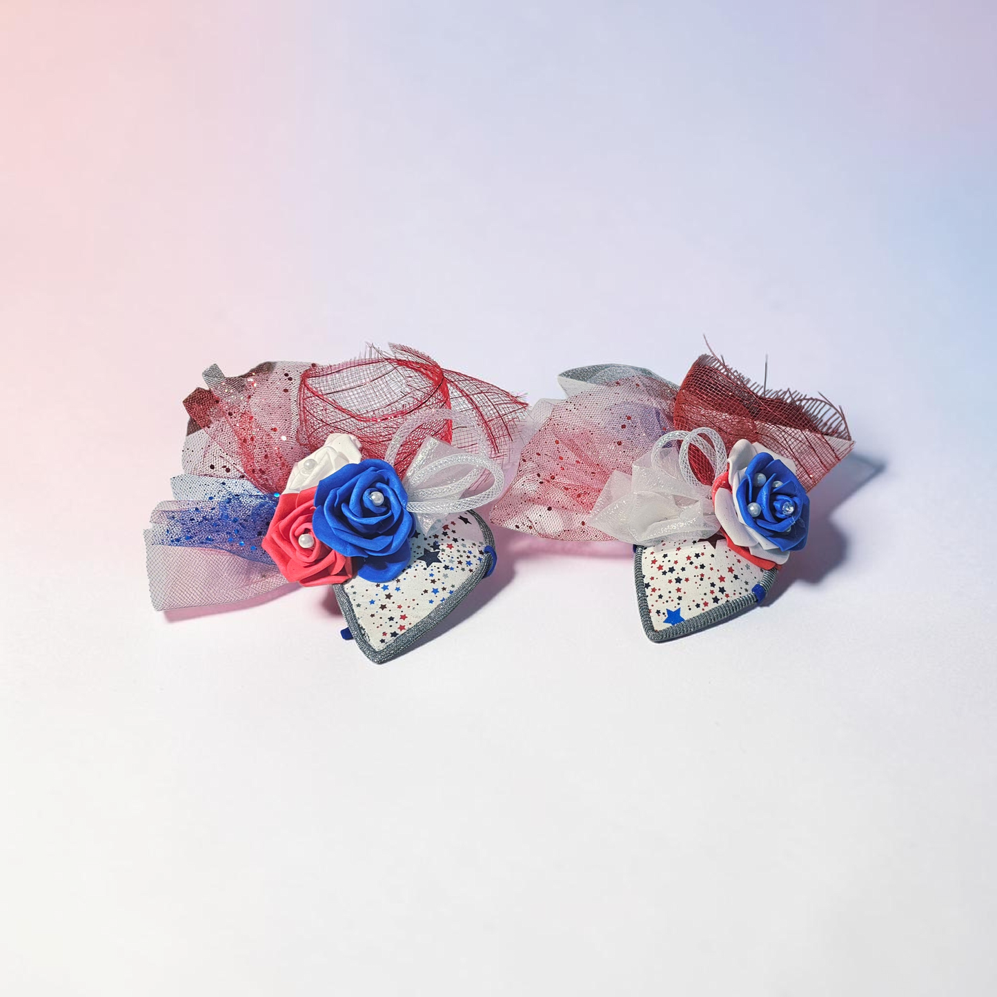 Patriotic pet fascinator hat, Patriotic Kentucky derby Pet Hat, Dog fascinator