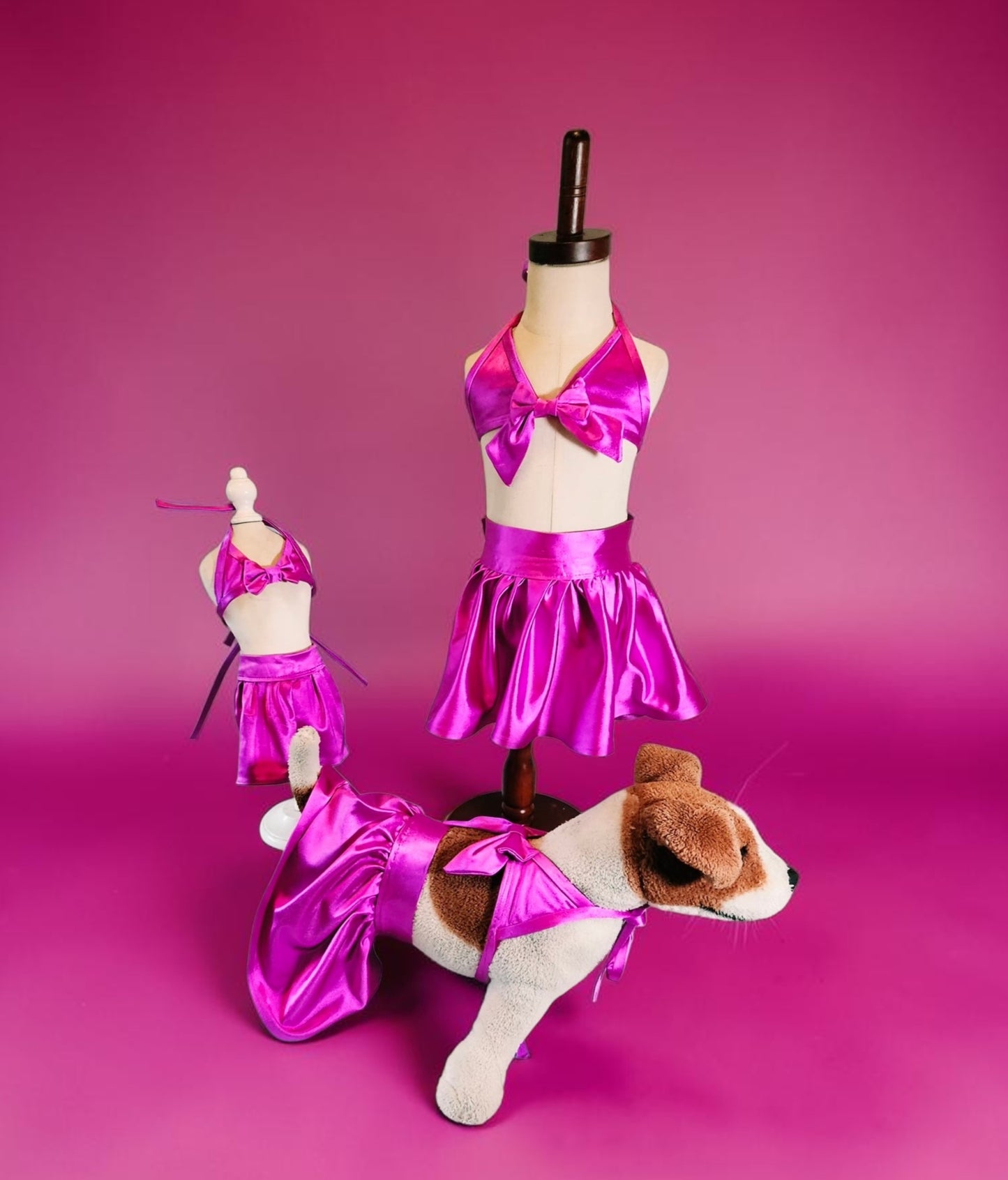 Swimsuit for pets, pet bathing suits, 2-piece pet bathing suit with skirt