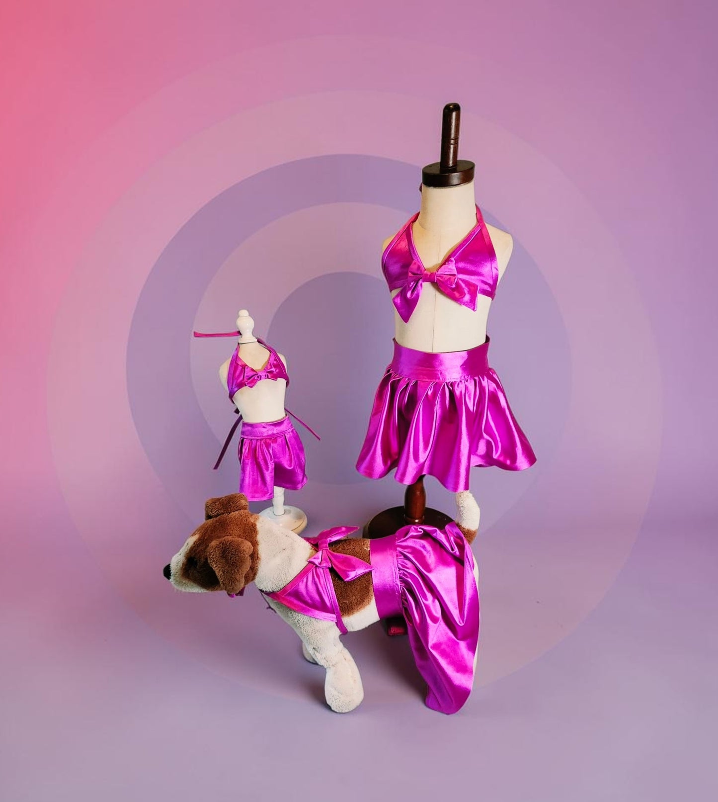 Swimsuit for pets, pet bathing suits, 2-piece pet bathing suit with skirt