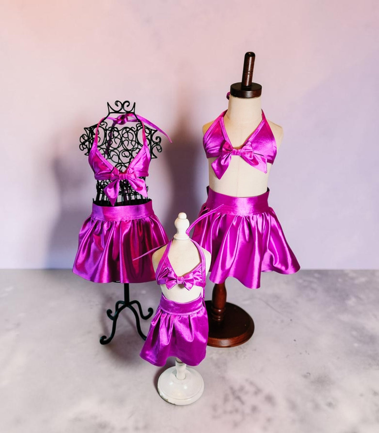 Swimsuit for pets, pet bathing suits, 2-piece pet bathing suit with skirt