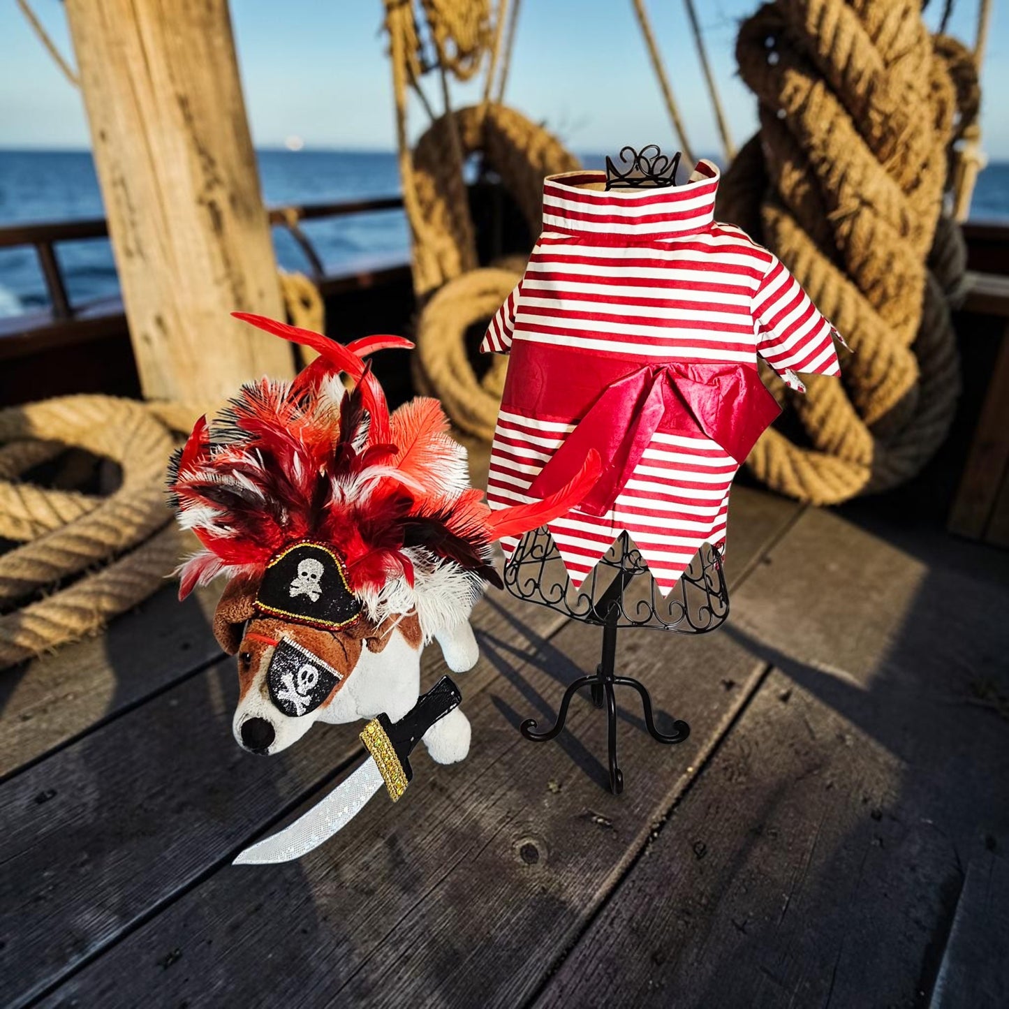 Pirate pet costume, Pirate dog Costume