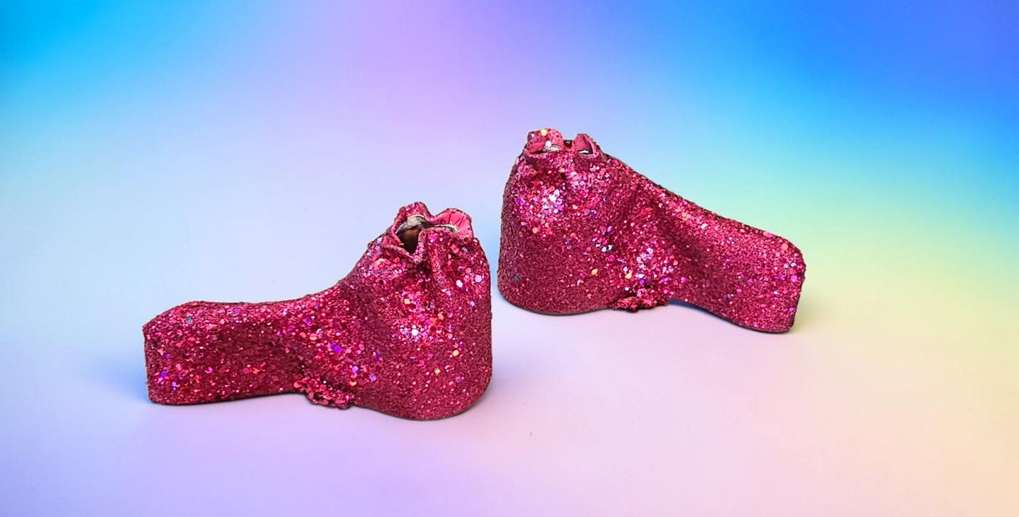 Glitter pet boots, dog boots, couture pet boots