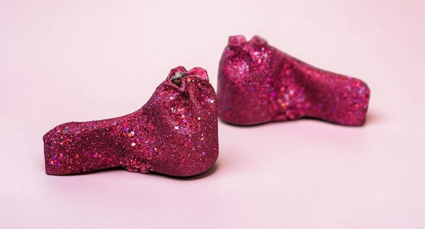 Glitter pet boots, dog boots, couture pet boots