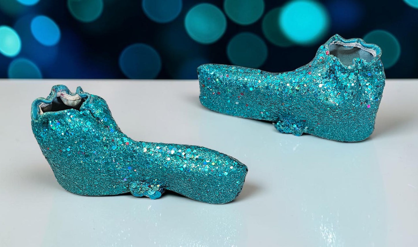 Glitter pet boots, dog boots, couture pet boots