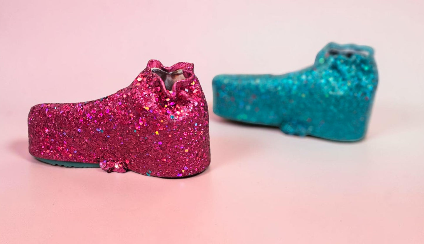 Glitter pet boots, dog boots, couture pet boots