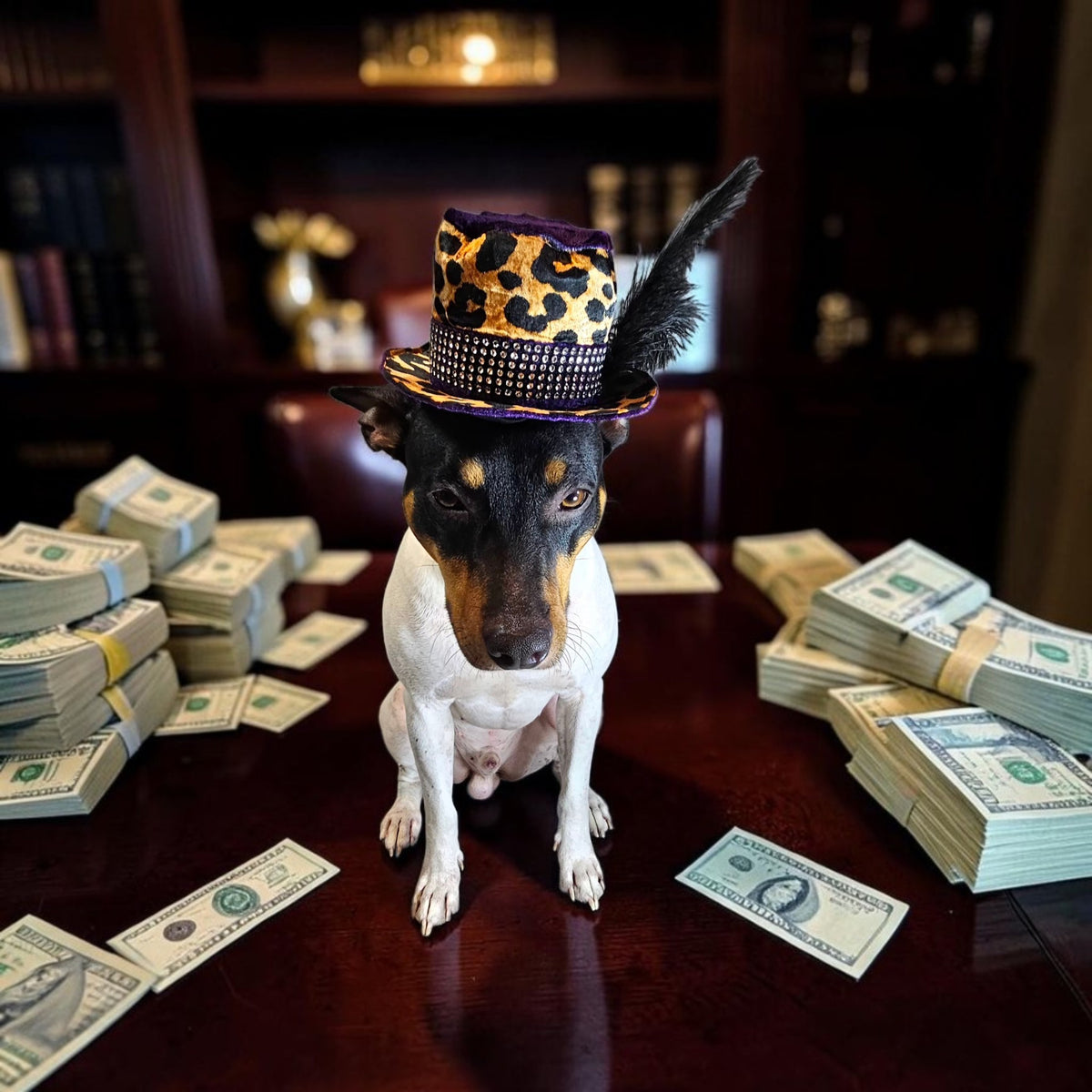Pimp pet hat, pimp dog hat, gangster pet hat, gangster dog hat, pet pimp hat, pimp cat hat, dog gangster hat, pimp feather pet hat