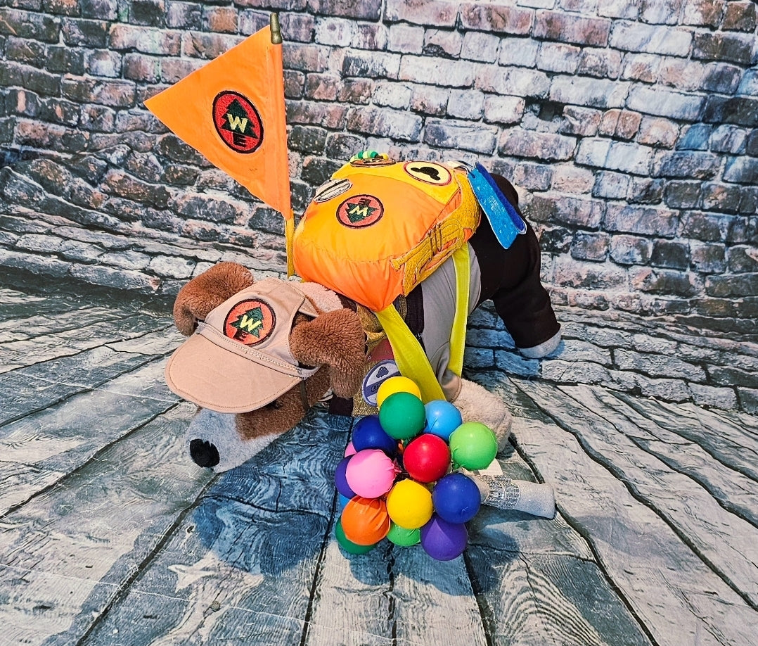 Russell from Up pet costume, Up Russell pet costume