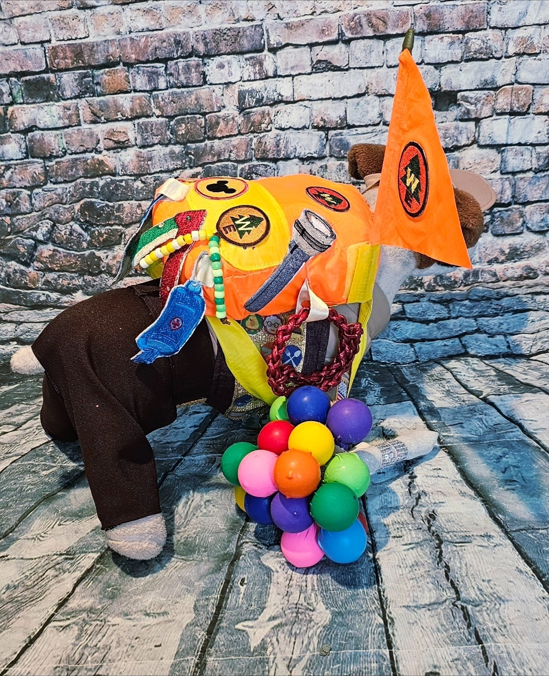 Russell from Up pet costume, Up Russell pet costume