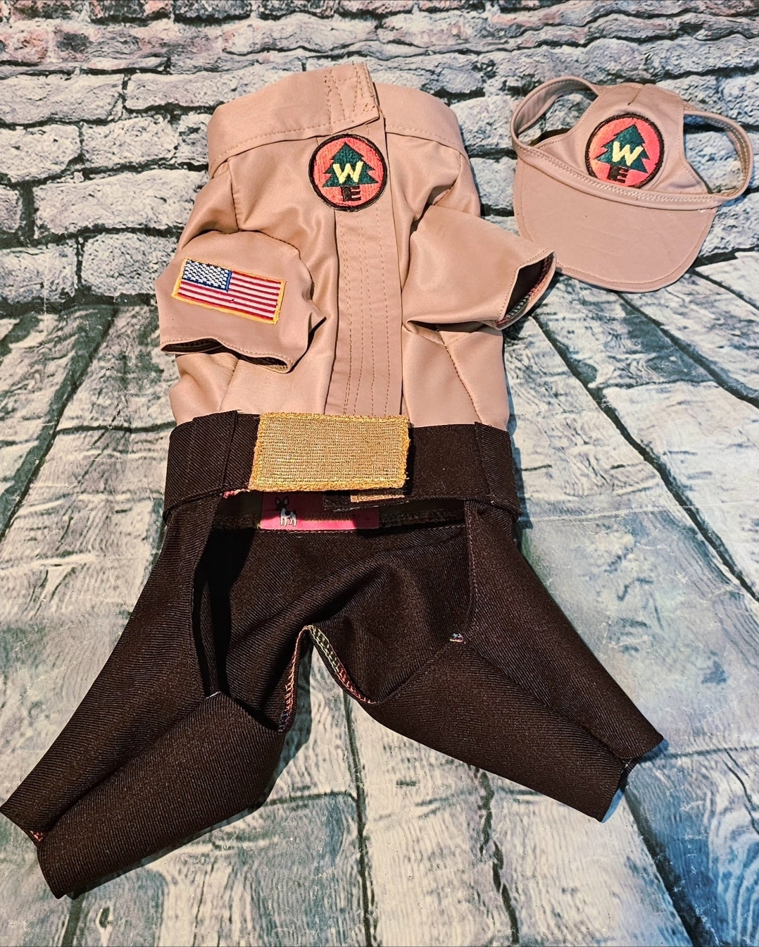 Russell from Up pet costume, Up Russell pet costume