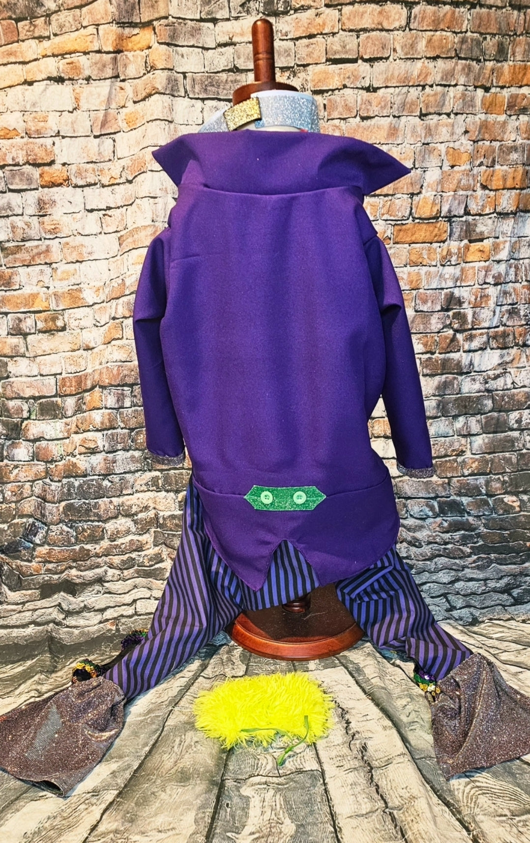 Joker pet costume, custom joker pet costume