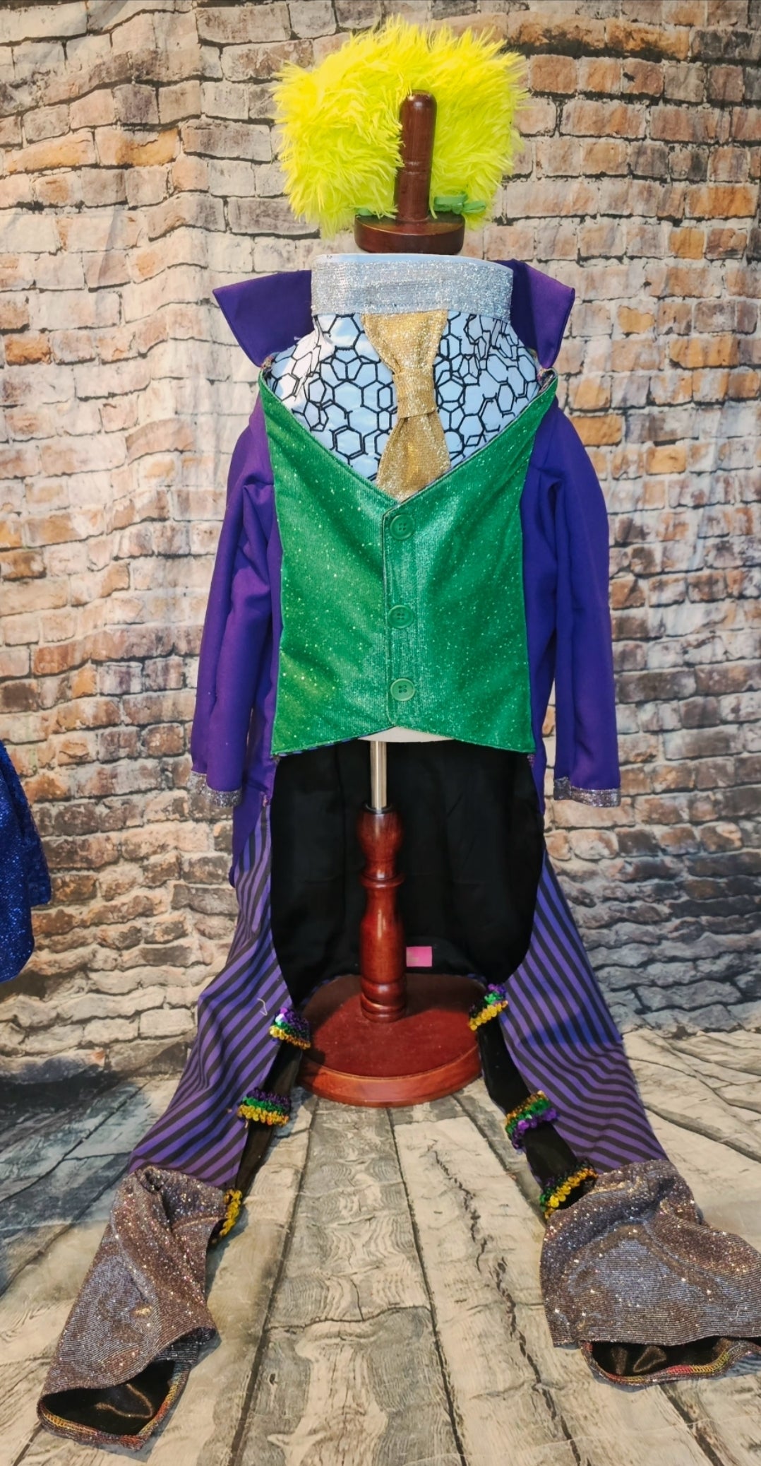 Joker pet costume, custom joker pet costume