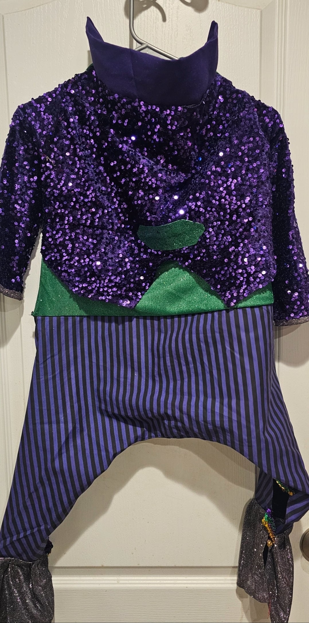 Joker pet costume, custom joker pet costume