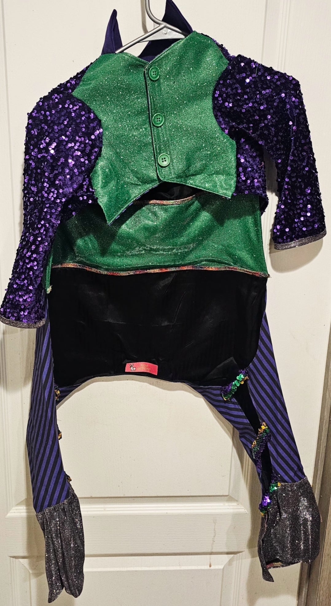 Joker pet costume, custom joker pet costume