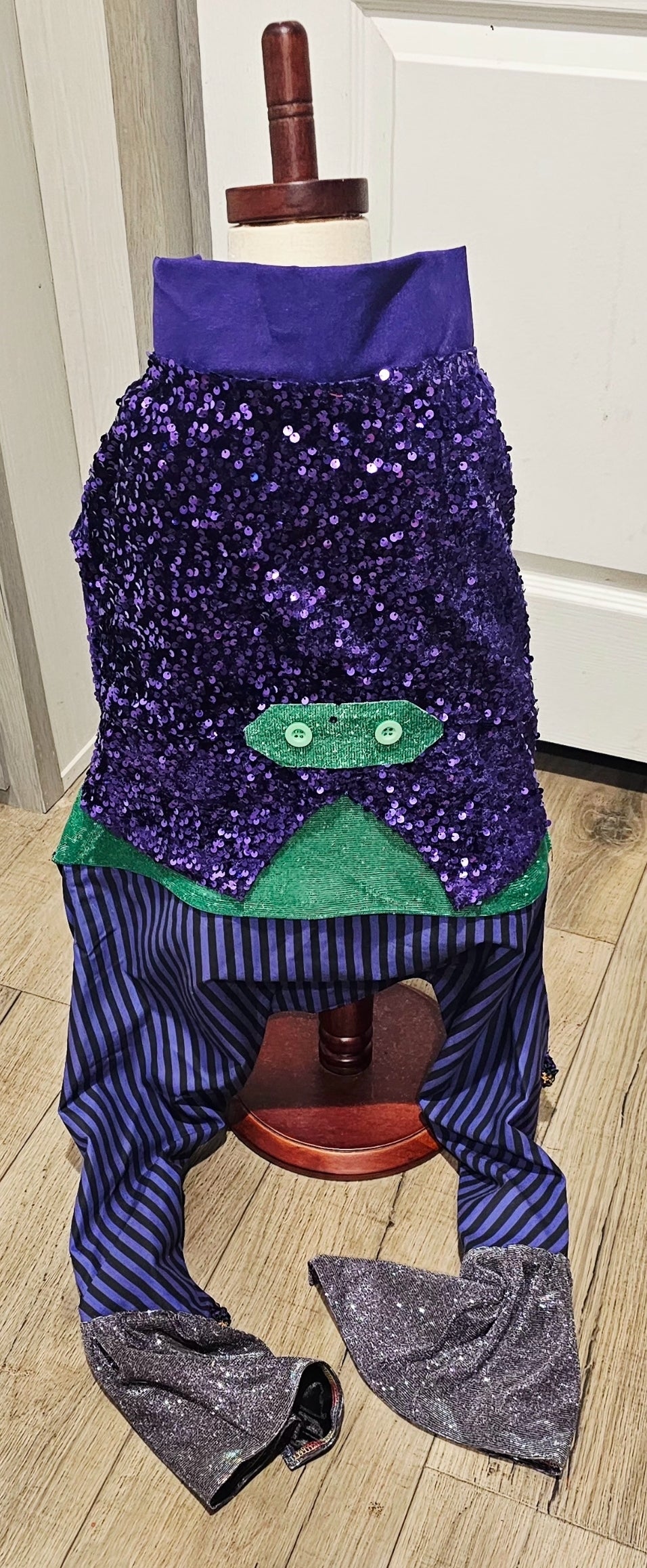 Joker pet costume, custom joker pet costume