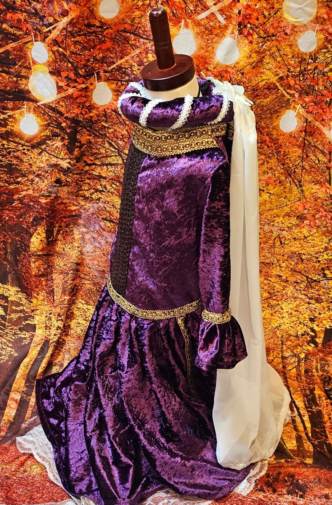 Renaissance pet dress, medieval pet dress, renaissance festival dog dress, renaissance cat dress