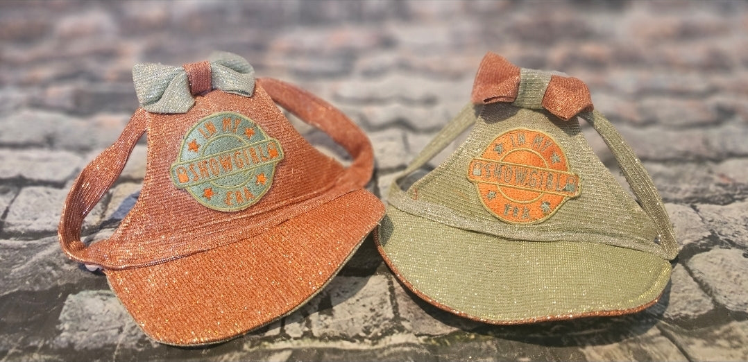 Showgirl Pet hat, glitter pet hat, showgirl cat hat, showgirl doghat