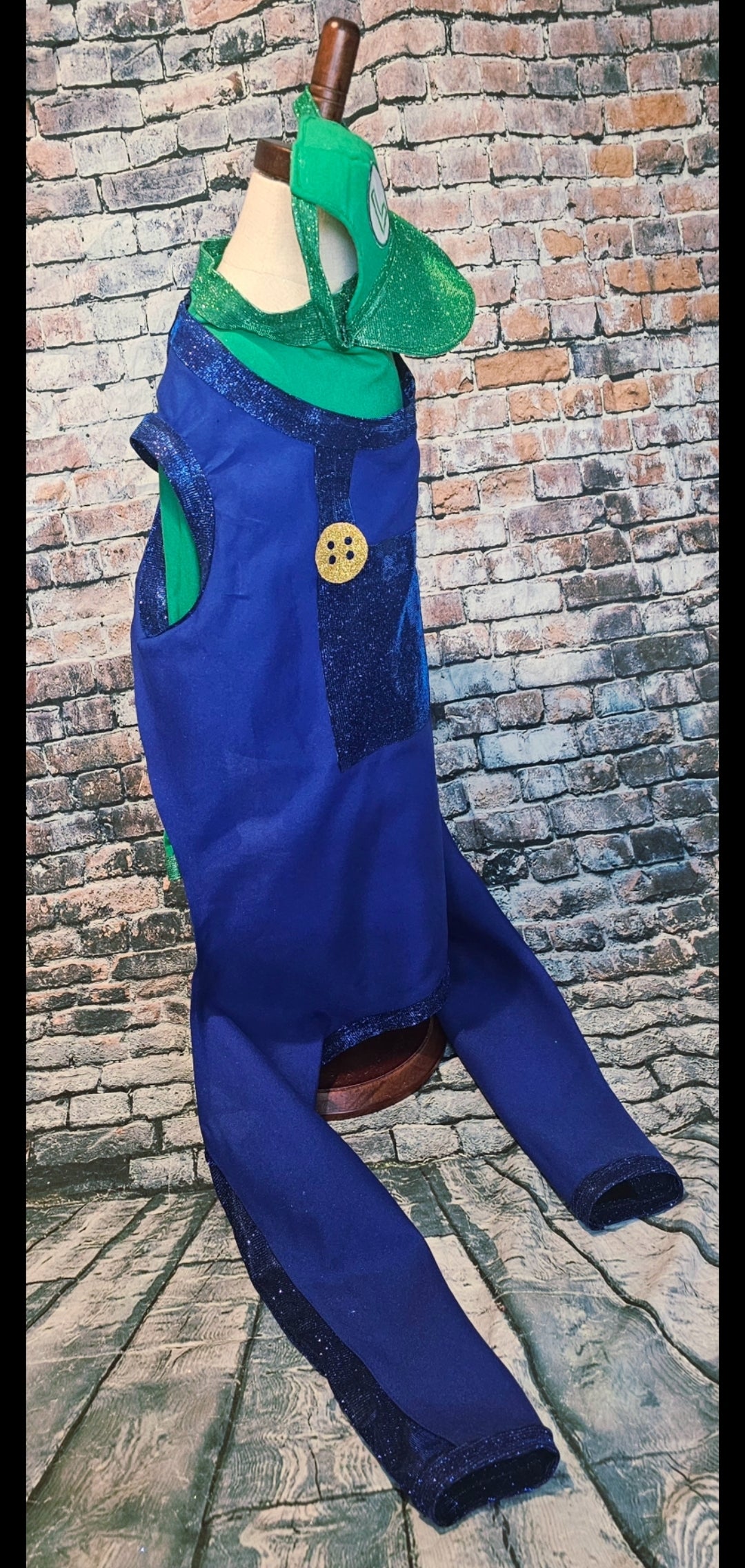 Mario pet costume, Luigi pet costume, Mario dog costume, Luigi dog costume