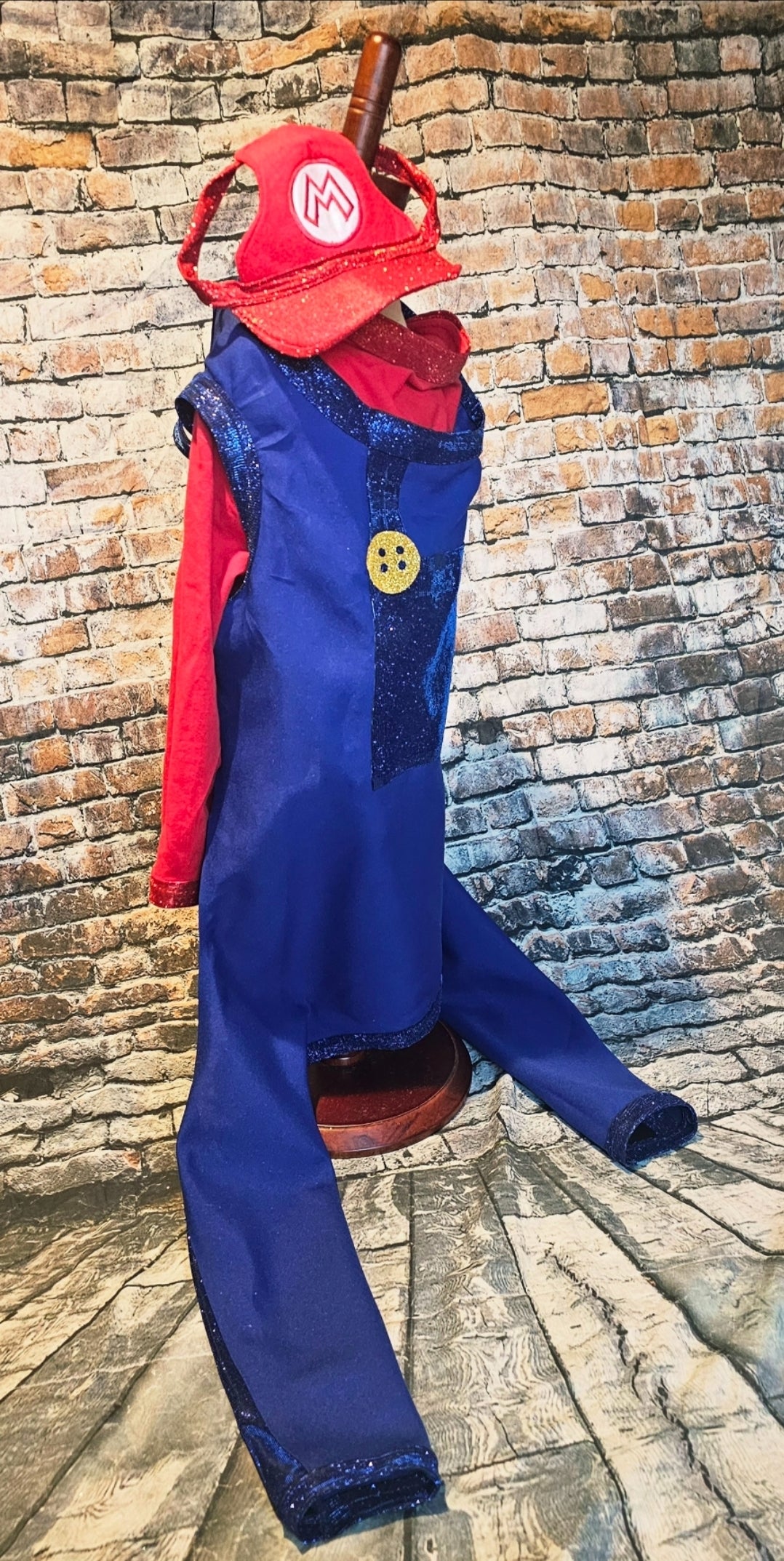 Mario pet costume, Luigi pet costume, Mario dog costume, Luigi dog costume