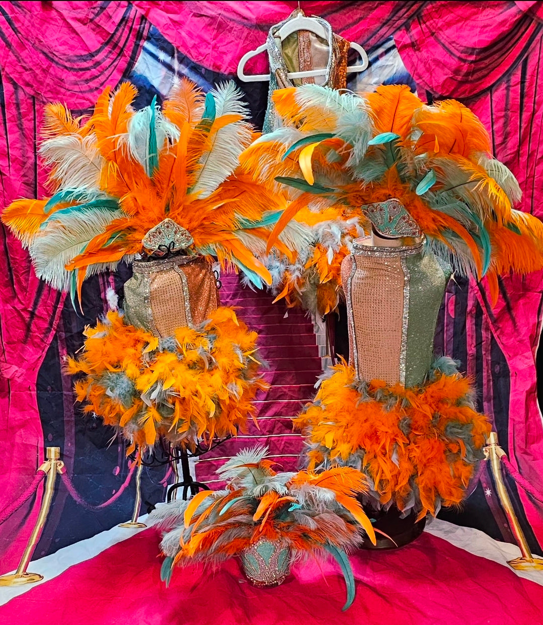 Showgirl pet costume, Life of showpet costume