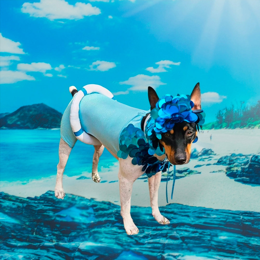 Fate of Ophelia pet costume, Fate of Ophelia swimsuit pet costume, Taylor pet costume