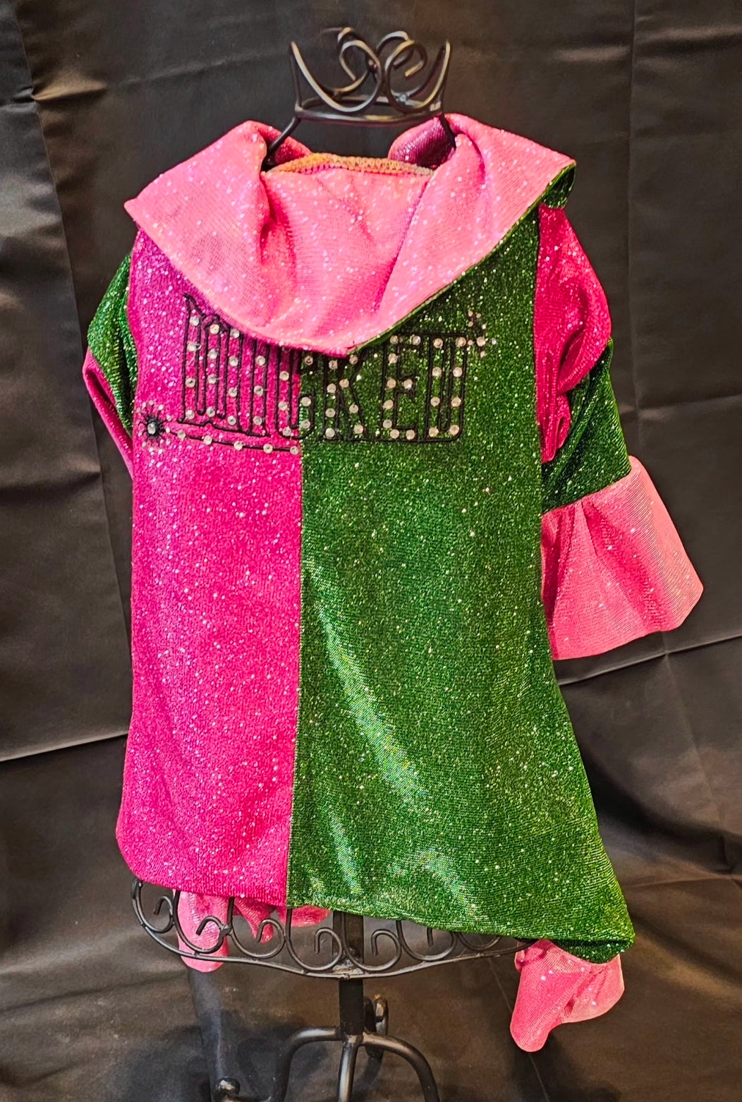 Wicked pet body suit, glitter wicked pet body suit, wicked pet costume