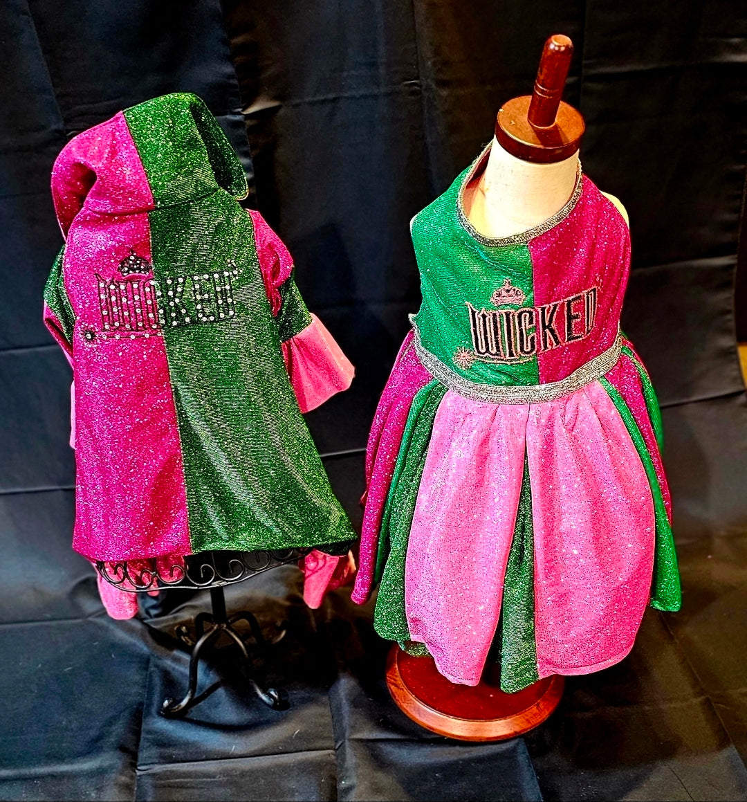 Wicked pet body suit, glitter wicked pet body suit, wicked pet costume