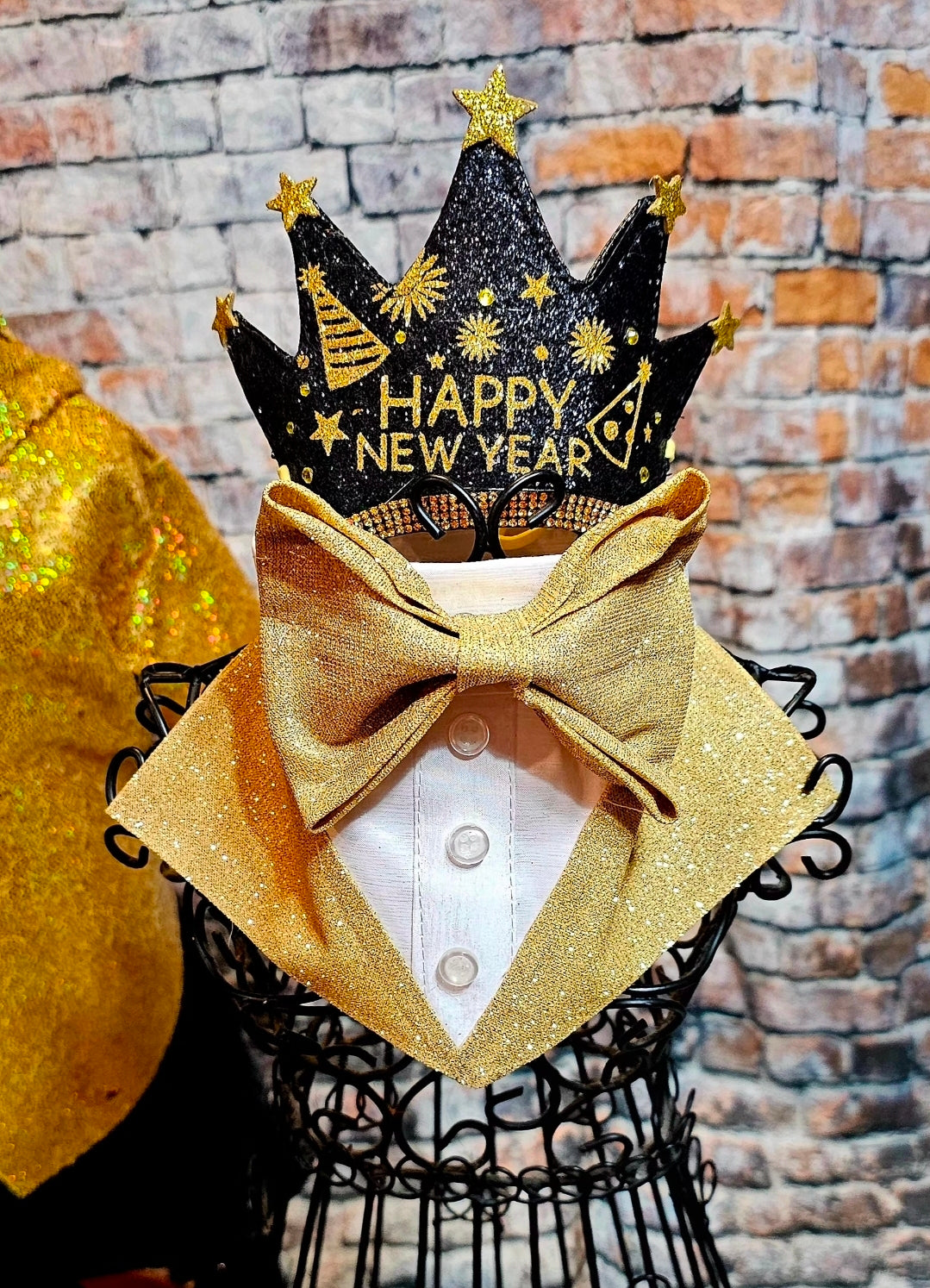 New Years Eve Pet hat, NYE pet hat, Holiday pet hat