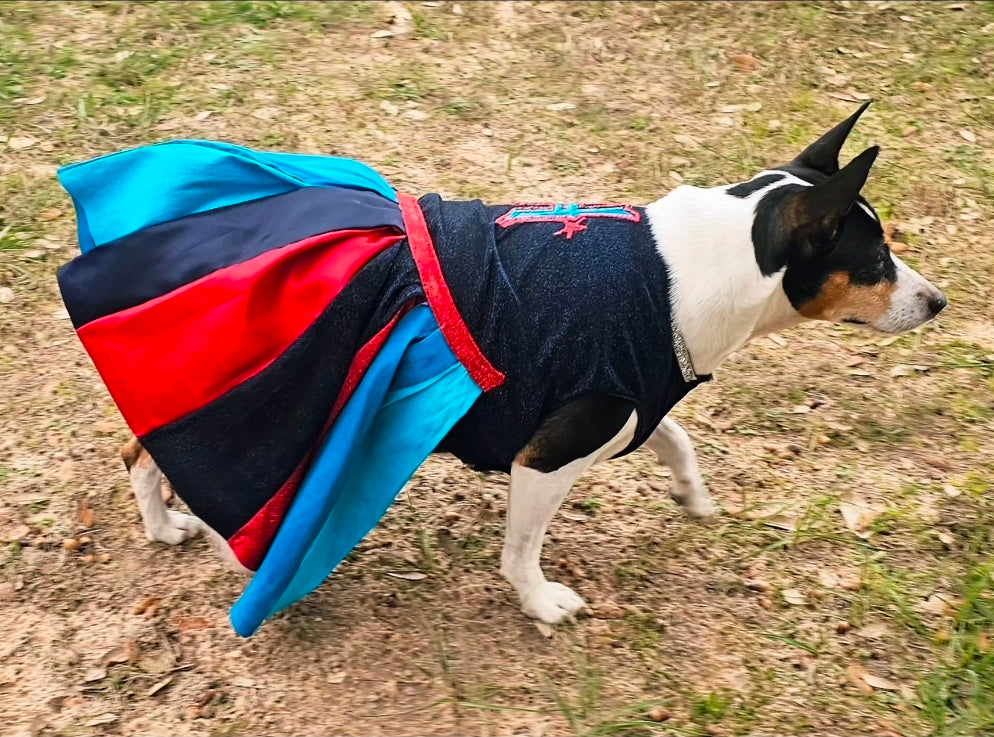 H-Town Texans color rush pet dress, Texans pet dress, Glitter Texans pet dress