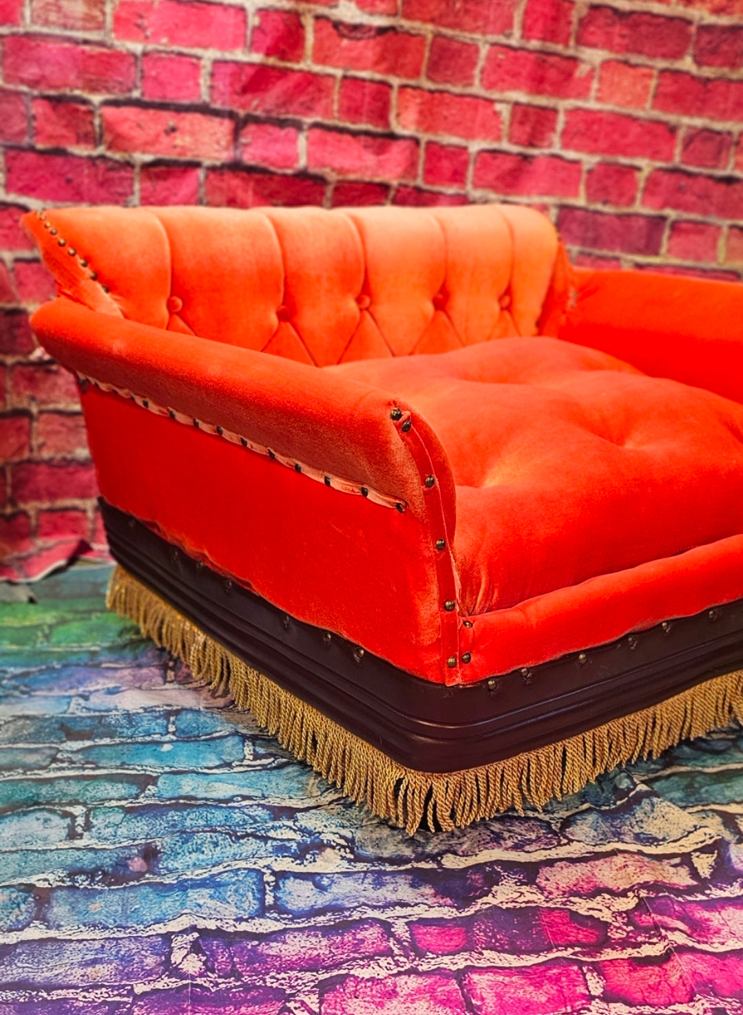 Friends Orange Pet Sofa, Central Perk Pet Sofa, Friends dog couch